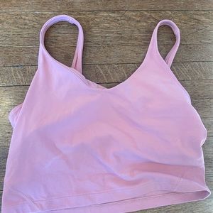 Lululemon align tank (pink puff)